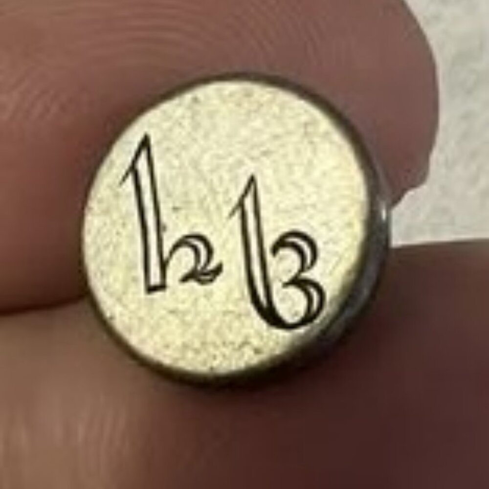 🐻Set of Vintage Metal Cuff Links